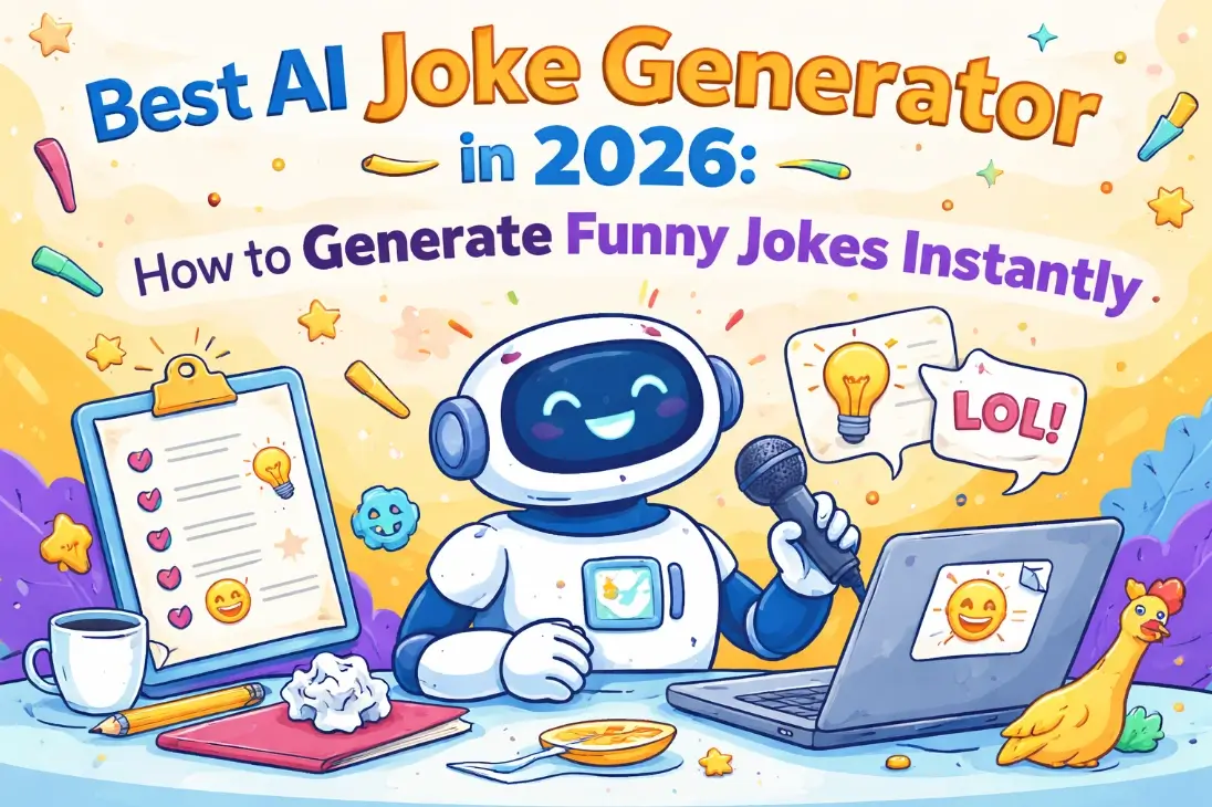 Best AI Joke Generator in 2026 - How to Generate Funny Jokes Instantly